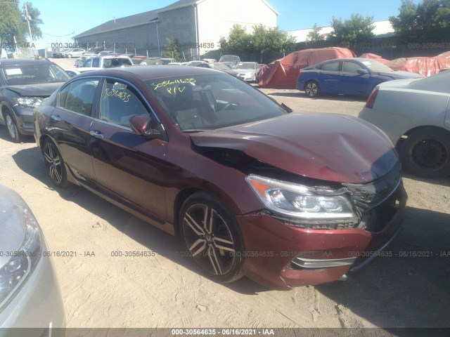 HONDA ACCORD SEDAN 2016 1hgcr2f56ga040896