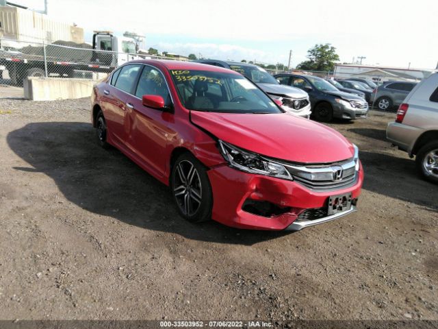 HONDA ACCORD SEDAN 2016 1hgcr2f56ga041756