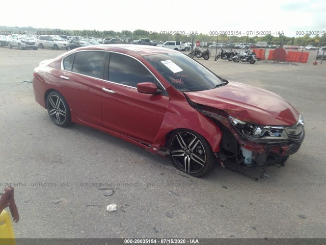 HONDA ACCORD SEDAN 2016 1hgcr2f56ga061327