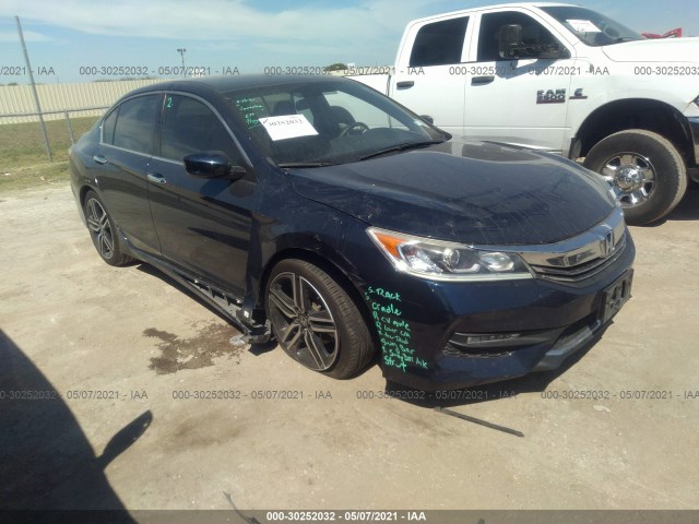 HONDA ACCORD SEDAN 2016 1hgcr2f56ga183590