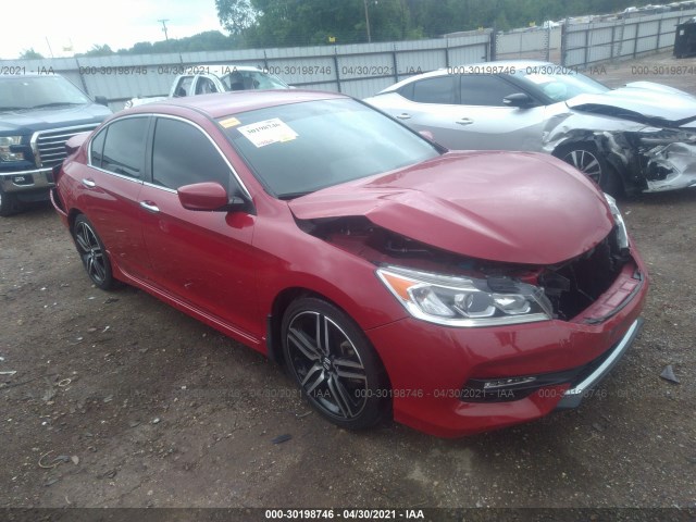 HONDA ACCORD 2016 1hgcr2f56ga245988