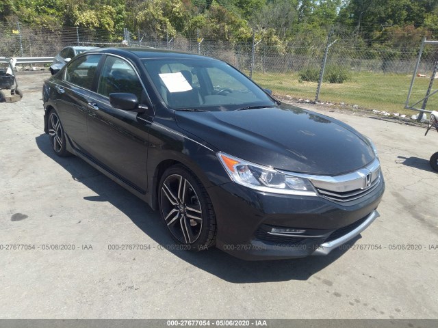 HONDA ACCORD SEDAN 2017 1hgcr2f56ha118174