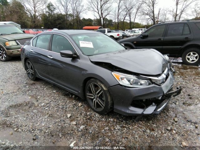 HONDA ACCORD SEDAN 2017 1hgcr2f56ha160098