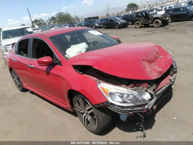 HONDA ACCORD SEDAN 2017 1hgcr2f56ha196860