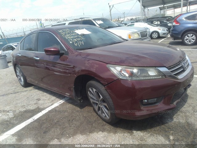 HONDA ACCORD SEDAN 2014 1hgcr2f57ea114601