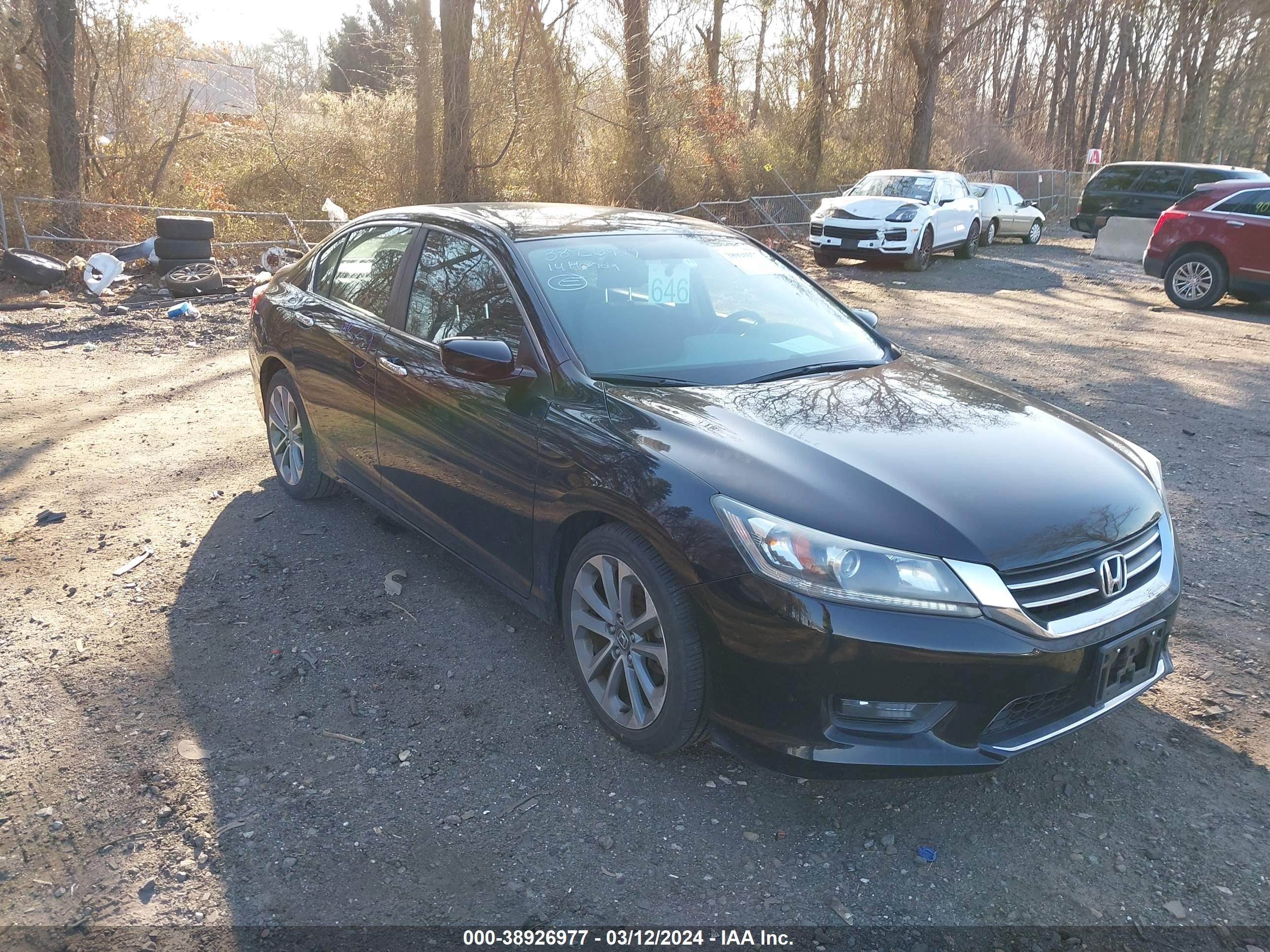 HONDA ACCORD 2014 1hgcr2f57ea181487