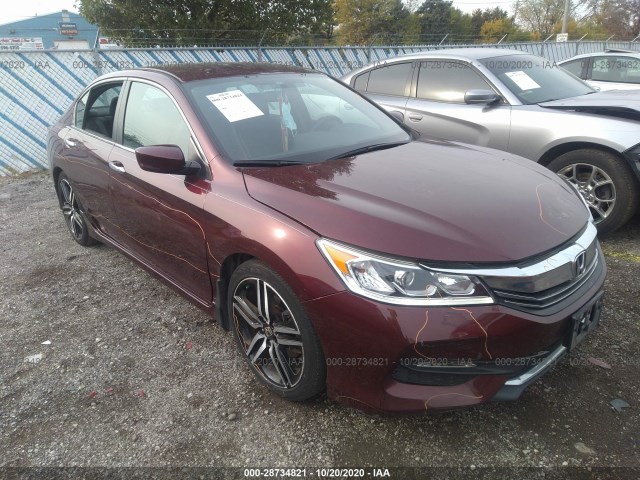 HONDA ACCORD SEDAN 2016 1hgcr2f57ga022908