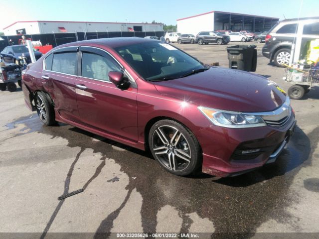 HONDA ACCORD SEDAN 2016 1hgcr2f57ga023153