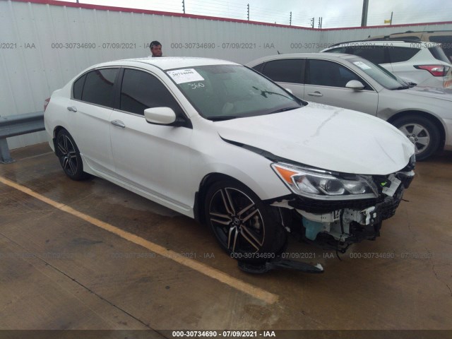 HONDA ACCORD SEDAN 2016 1hgcr2f57ga047727