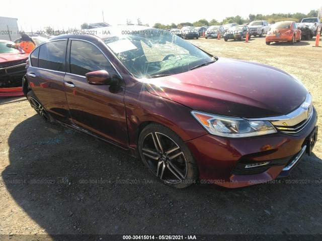 HONDA ACCORD SEDAN 2016 1hgcr2f57ga146466