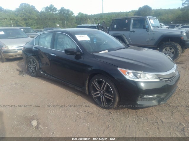 HONDA ACCORD SEDAN 2016 1hgcr2f57ga177796