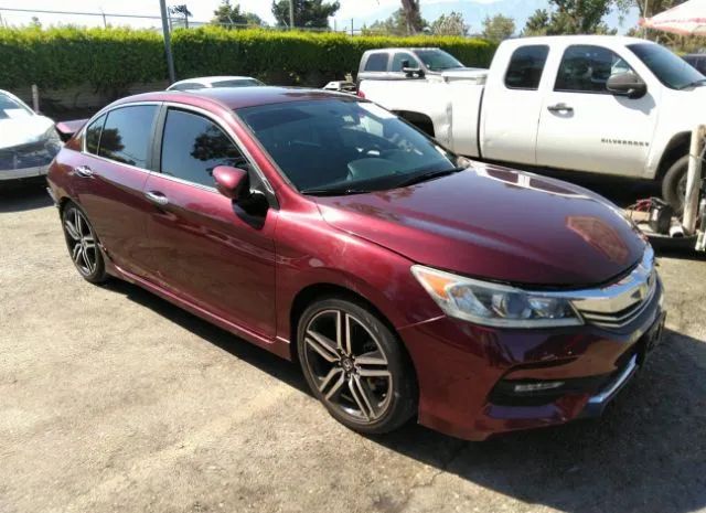 HONDA ACCORD SEDAN 2016 1hgcr2f57ga180102