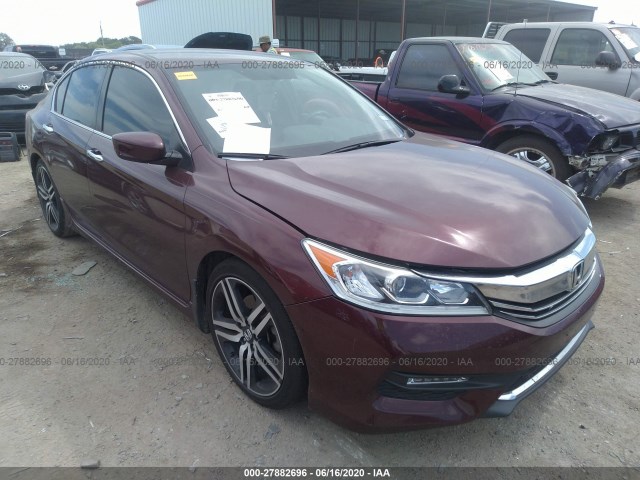 HONDA ACCORD SEDAN 2016 1hgcr2f57ga212241