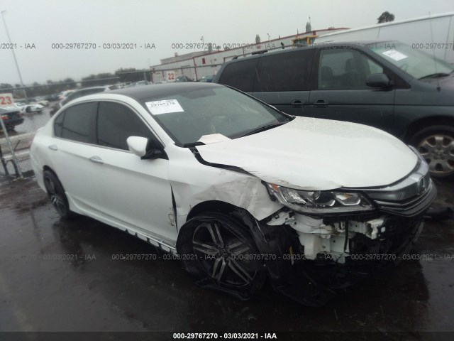 HONDA ACCORD SEDAN 2017 1hgcr2f57ha075545