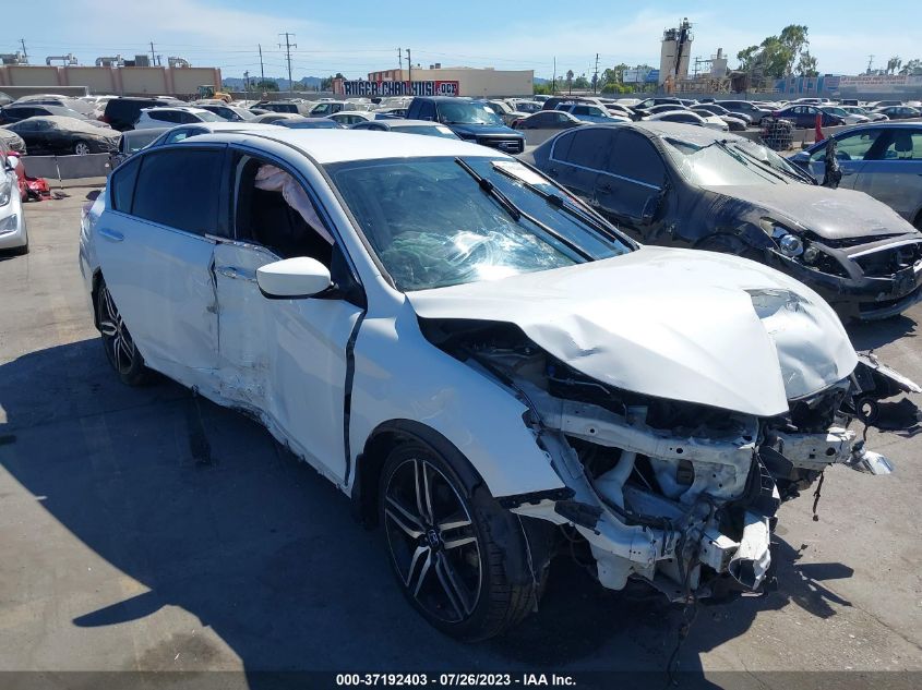 HONDA ACCORD 2017 1hgcr2f57ha076467