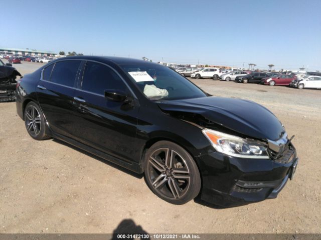 HONDA ACCORD SEDAN 2017 1hgcr2f57ha100850