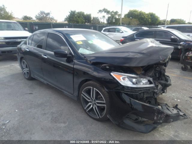 HONDA ACCORD SEDAN 2017 1hgcr2f57ha107653