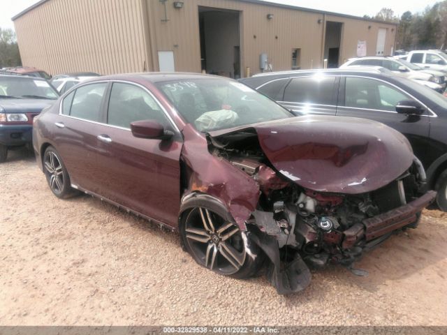 HONDA ACCORD SEDAN 2017 1hgcr2f57ha113548