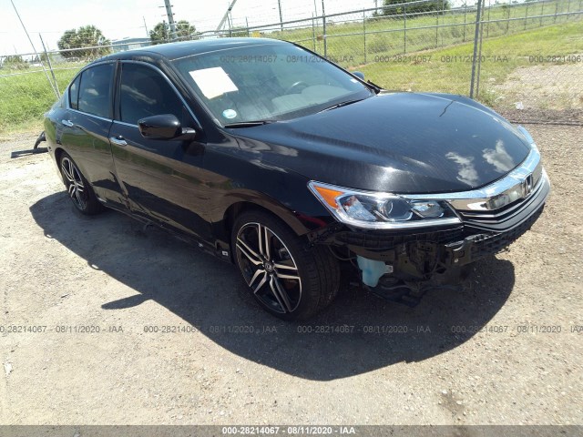 HONDA ACCORD SEDAN 2017 1hgcr2f57ha128194