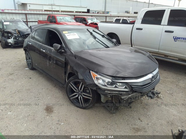 HONDA ACCORD SEDAN 2017 1hgcr2f57ha219580