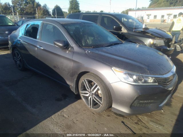 HONDA ACCORD SEDAN 2017 1hgcr2f57ha232104