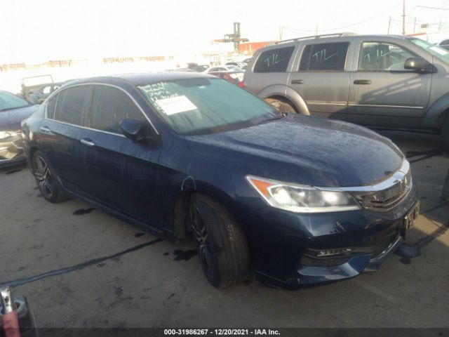 HONDA ACCORD SEDAN 2017 1hgcr2f57ha233236