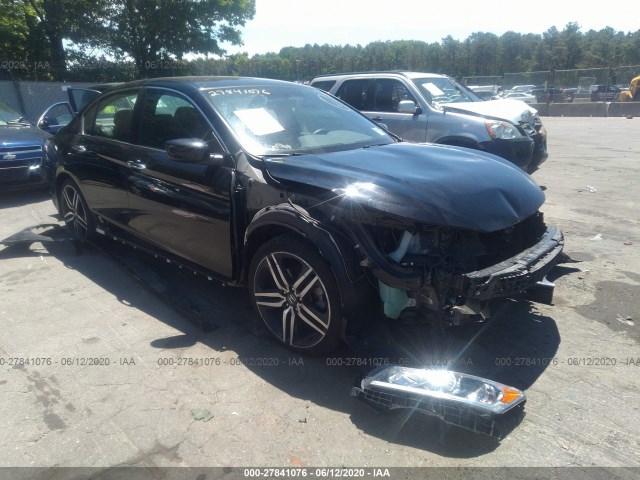 HONDA ACCORD SEDAN 2017 1hgcr2f57ha245113