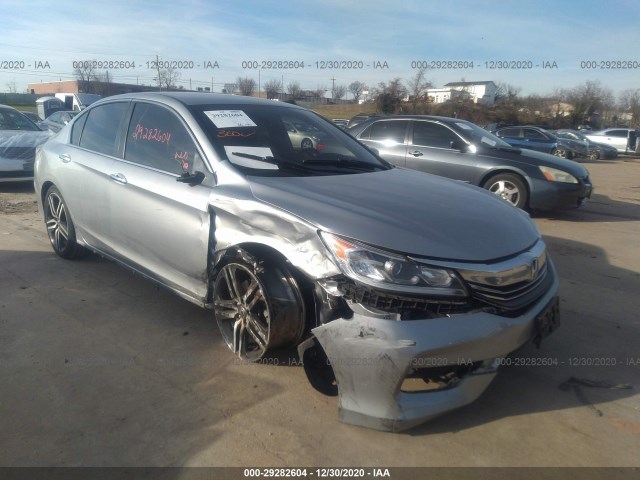 HONDA ACCORD SEDAN 2017 1hgcr2f57ha270481