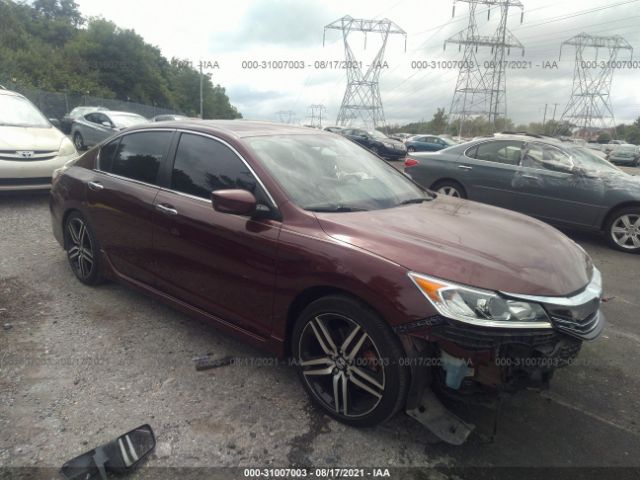 HONDA ACCORD SEDAN 2017 1hgcr2f57ha282940