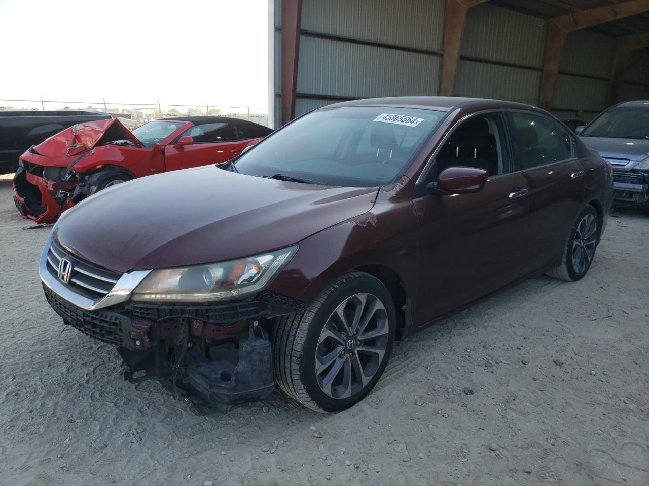 HONDA ACCORD 2014 1hgcr2f58ea228817