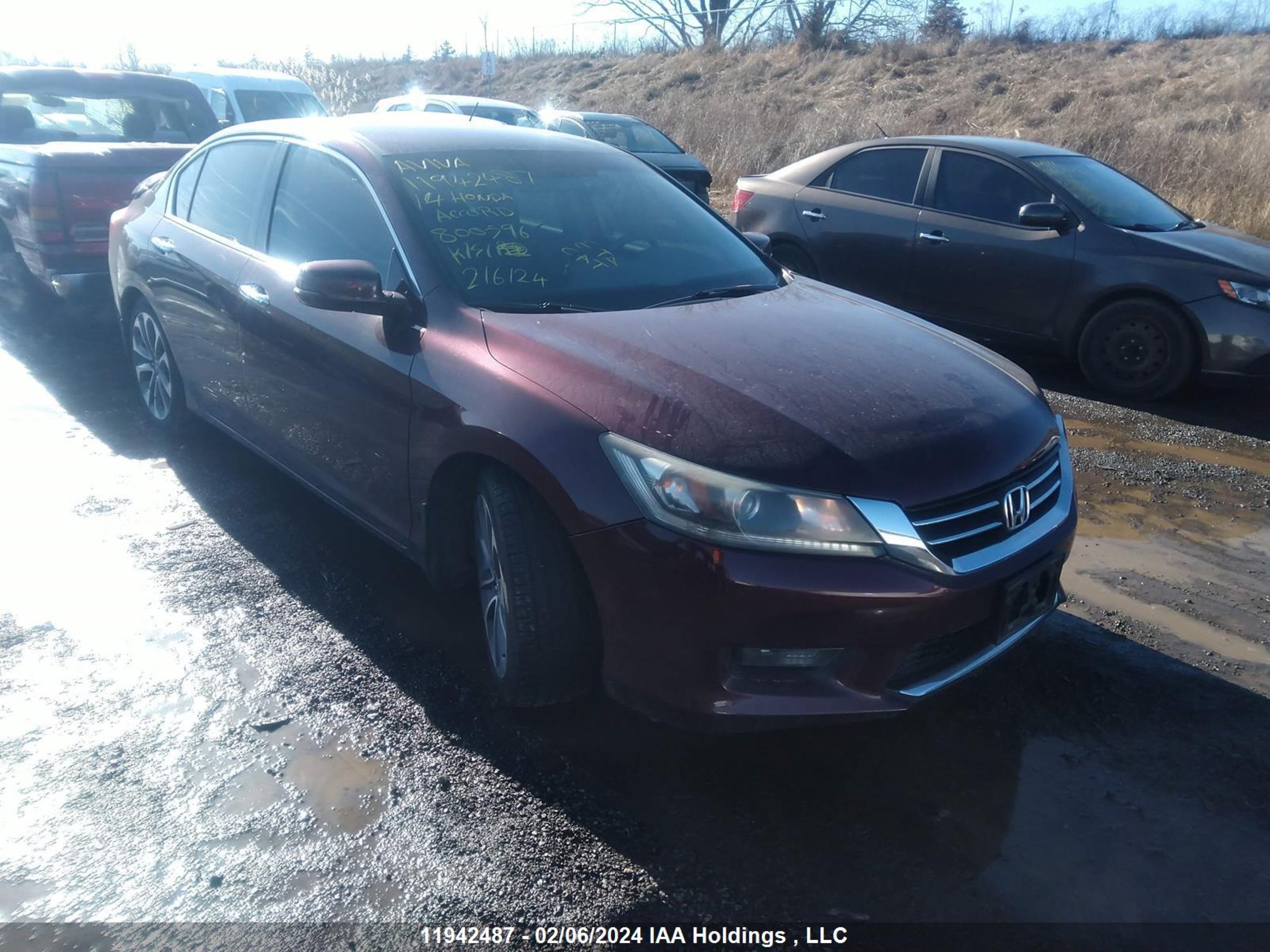 HONDA ACCORD 2014 1hgcr2f58ea800596