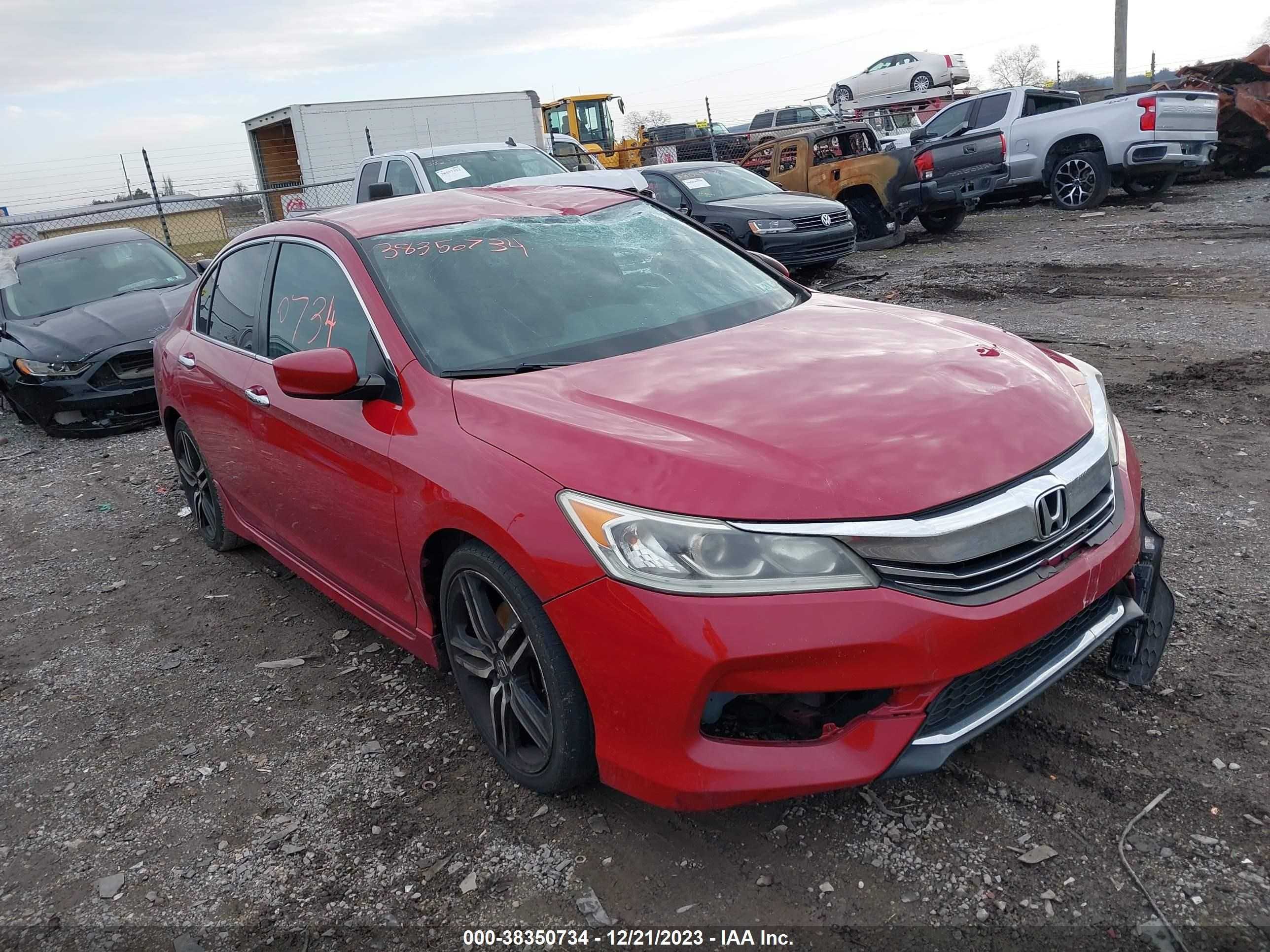 HONDA ACCORD 2016 1hgcr2f58ga061331