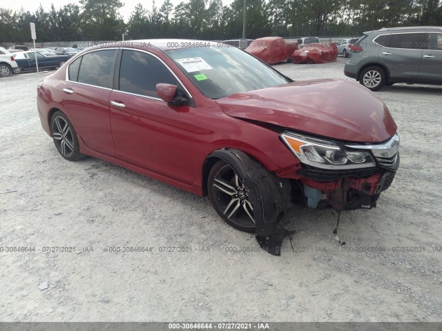 HONDA ACCORD SEDAN 2016 1hgcr2f58ga112164