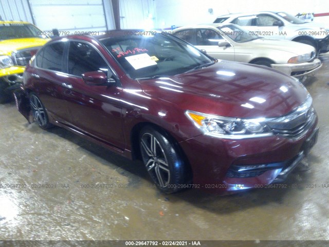 HONDA ACCORD SEDAN 2016 1hgcr2f58ga240128