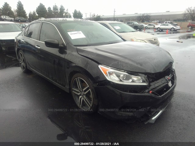 HONDA ACCORD SEDAN 2017 1hgcr2f58ha008209