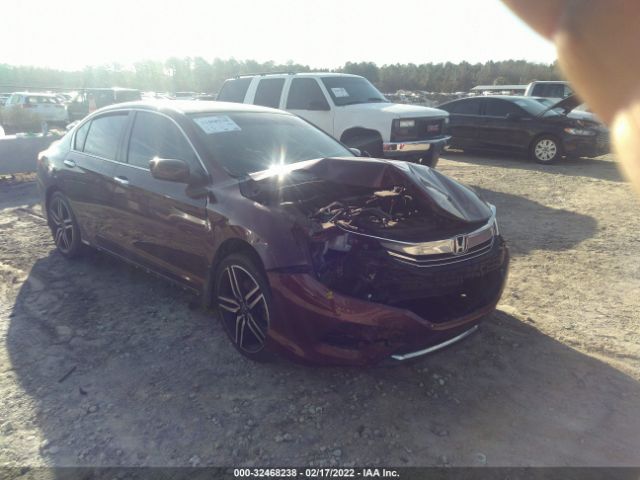 HONDA ACCORD SEDAN 2017 1hgcr2f58ha133551