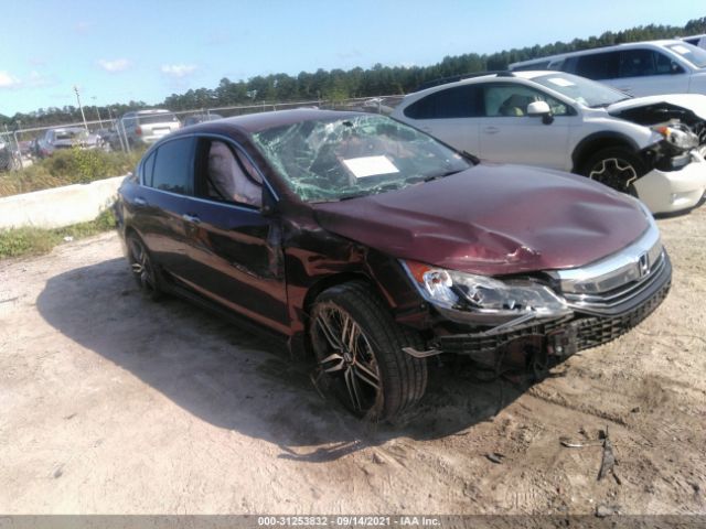 HONDA ACCORD SEDAN 2017 1hgcr2f58ha192938