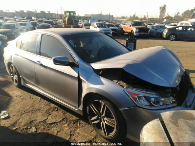 HONDA ACCORD SEDAN 2017 1hgcr2f58ha238090