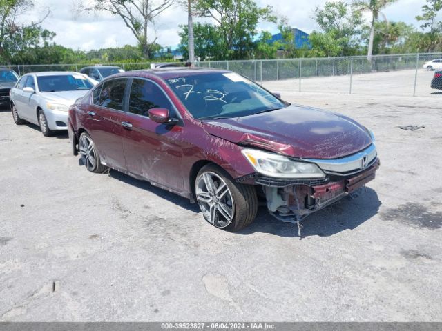 HONDA ACCORD 2017 1hgcr2f58ha240082