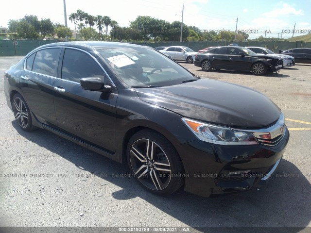 HONDA ACCORD SEDAN 2017 1hgcr2f58ha255763