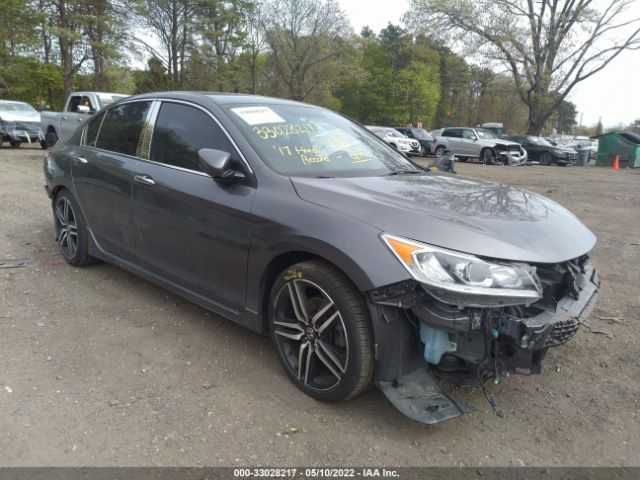 HONDA ACCORD SEDAN 2017 1hgcr2f58ha263345