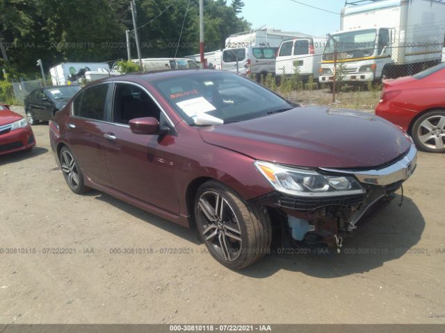 HONDA ACCORD SEDAN 2016 1hgcr2f59ga016348