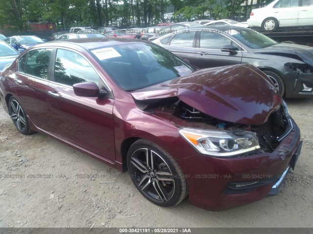 HONDA ACCORD SEDAN 2016 1hgcr2f59ga052945