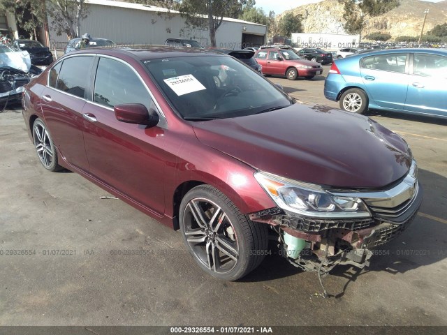 HONDA ACCORD SEDAN 2016 1hgcr2f59ga118586