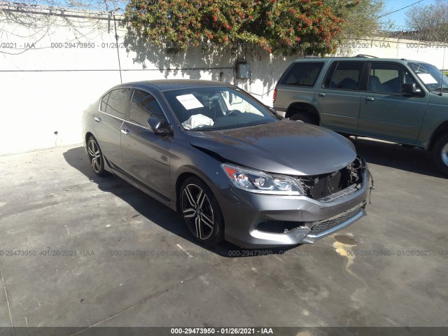 HONDA ACCORD SEDAN 2016 1hgcr2f5xga141293