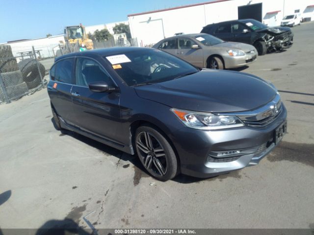 HONDA ACCORD SEDAN 2016 1hgcr2f5xga142914