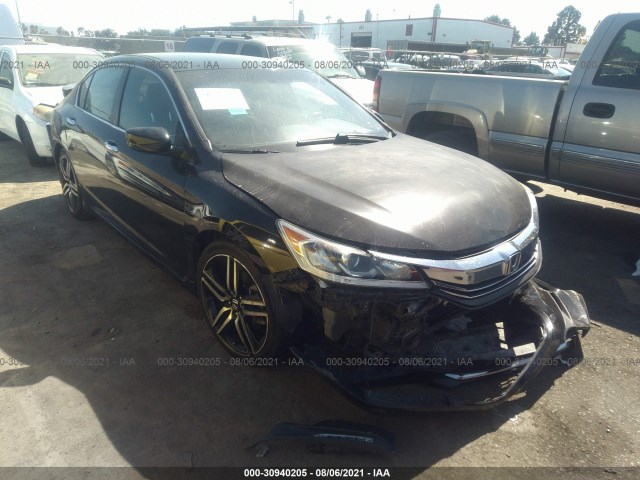 HONDA ACCORD SEDAN 2016 1hgcr2f5xga165240