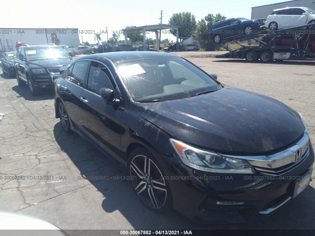 HONDA ACCORD SEDAN 2016 1hgcr2f5xga229101