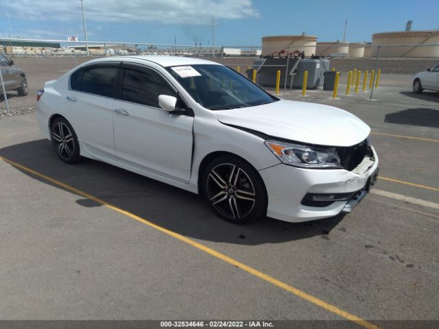 HONDA ACCORD SEDAN 2017 1hgcr2f5xha023410