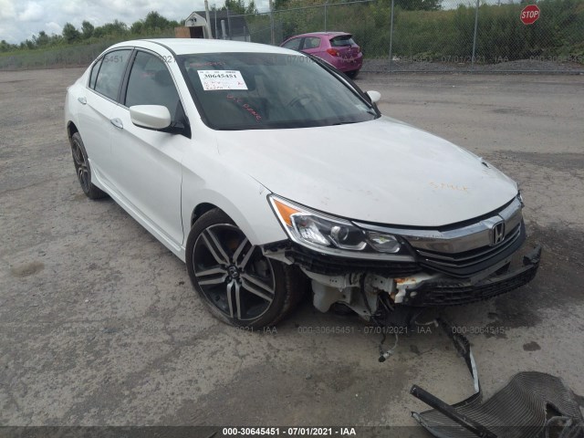 HONDA ACCORD SEDAN 2017 1hgcr2f5xha074244